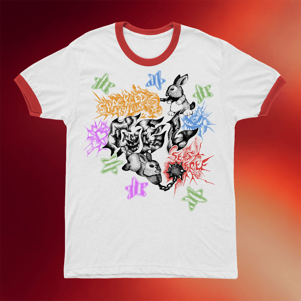 Gel Merch 2026 Shackled By Lust T-Shirt Gel Band Shirts Presents For Music Lovers - Merchluma