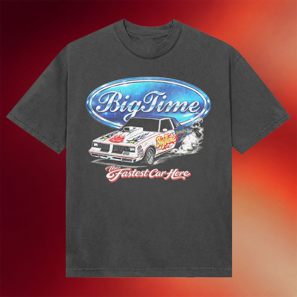 BigTime Merch 2026 Goodbye Baby T-Shirt The Fastest Car Here Shirt Present For Stepdad - Merchluma