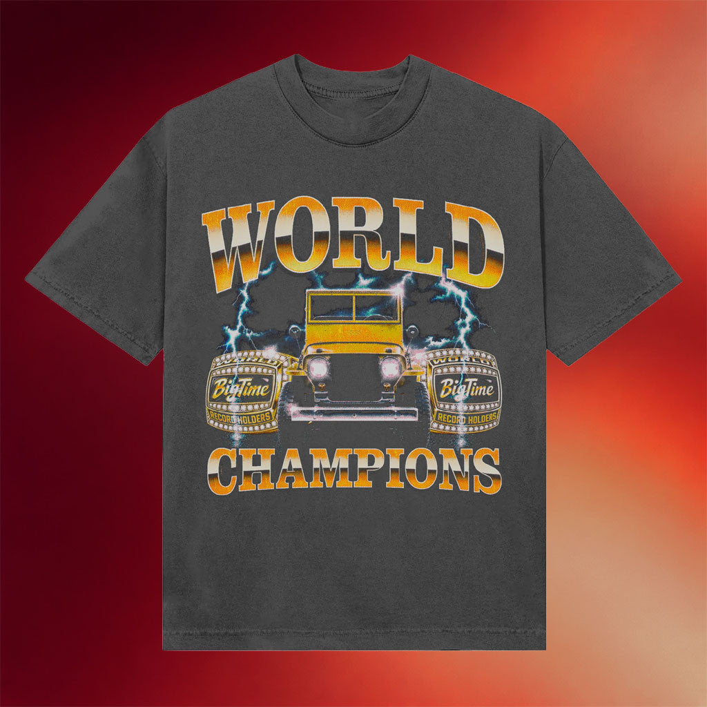 BigTime Merch 2026 World Record Jeep T-Shirt World Champions Shirt Best Gift For Him - Merchluma