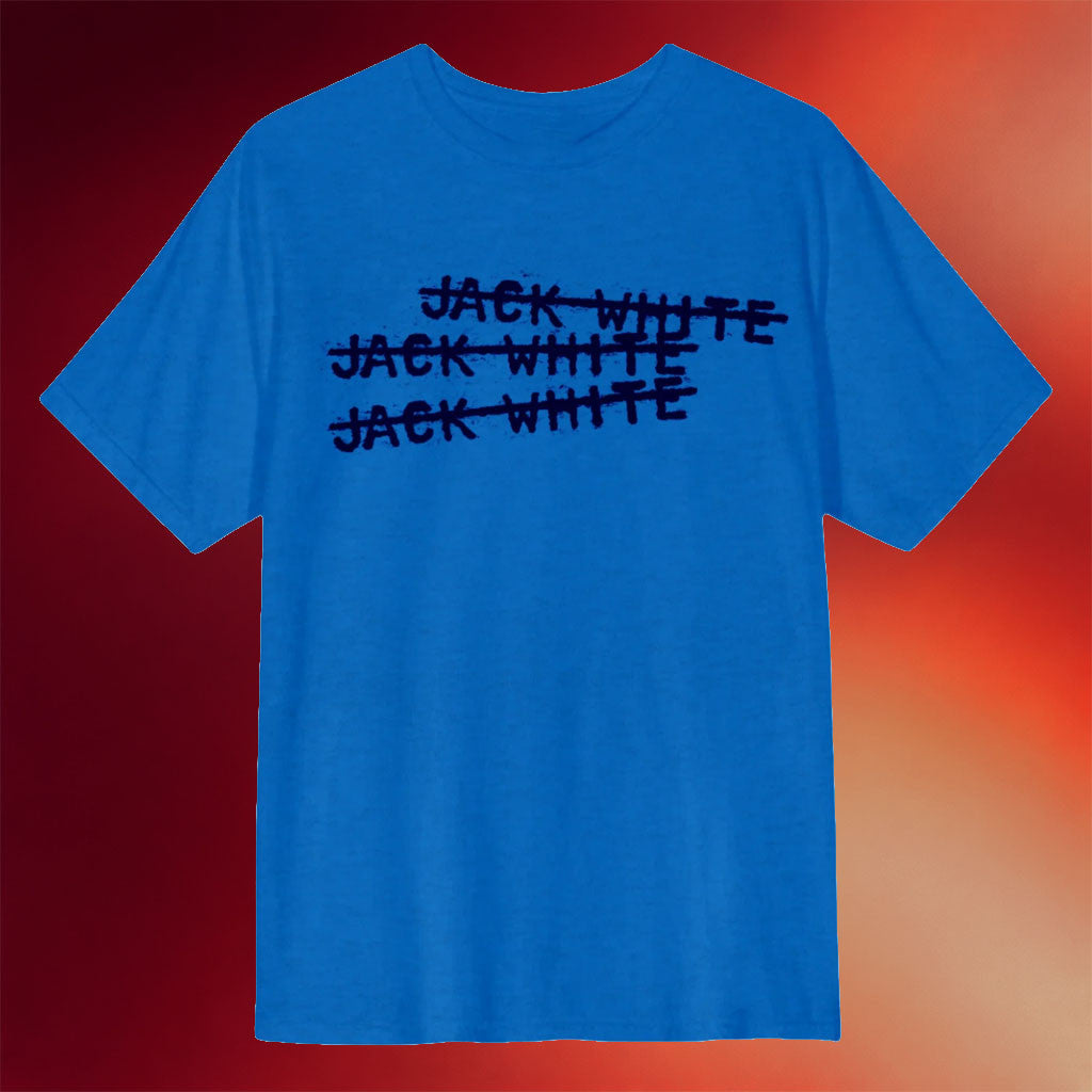 Jack White Merch 2026 X3 T-Shirt Jack White Shirt Cool Gifts For Music Lovers - Merchluma