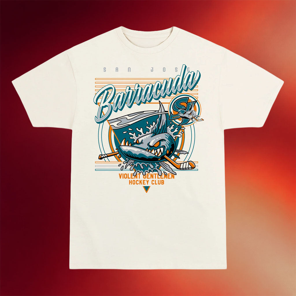 Violent Gentlemen Merch 2026 Frenzy T-Shirt San Jose Barracuda Shirt Gift For Hockey Fans - Merchluma