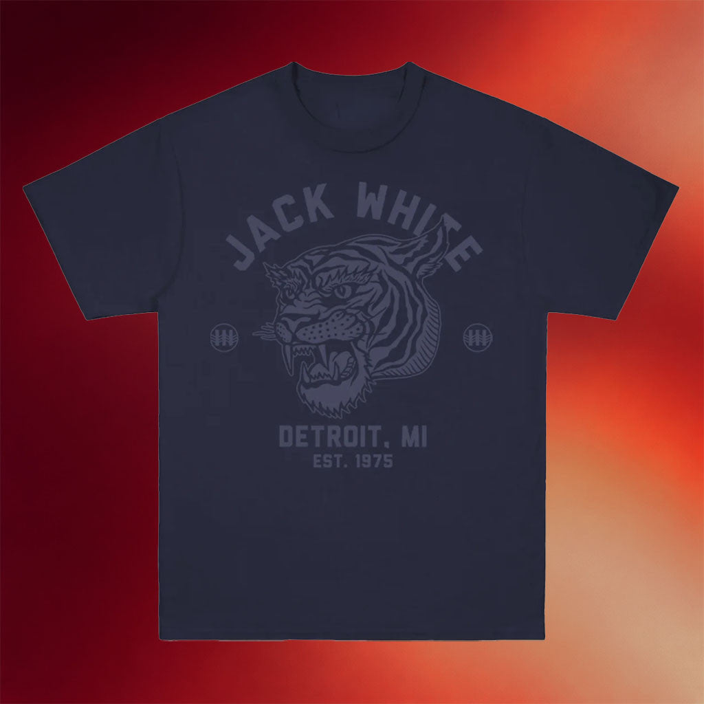 Jack White Merch 2026 Tiger T-Shirt Jack White Tour Shirt Gifts For Music Lovers - Merchluma