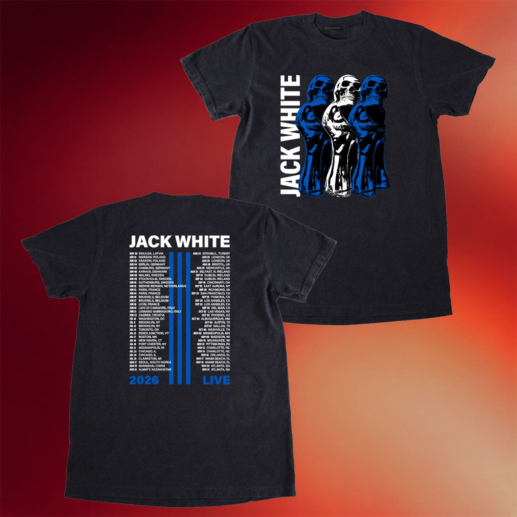Jack White Merch 2026 Frozen Charlotte Tour T-Shirt Jack White Concert Merch Music Fan Gifts - Merchluma