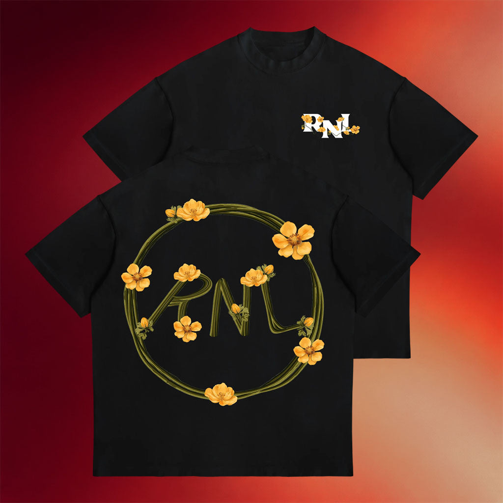 Rich And Lonely Merch 2026 Wildflower T-Shirt Black RNL Shirt Best Gift For Her - Merchluma