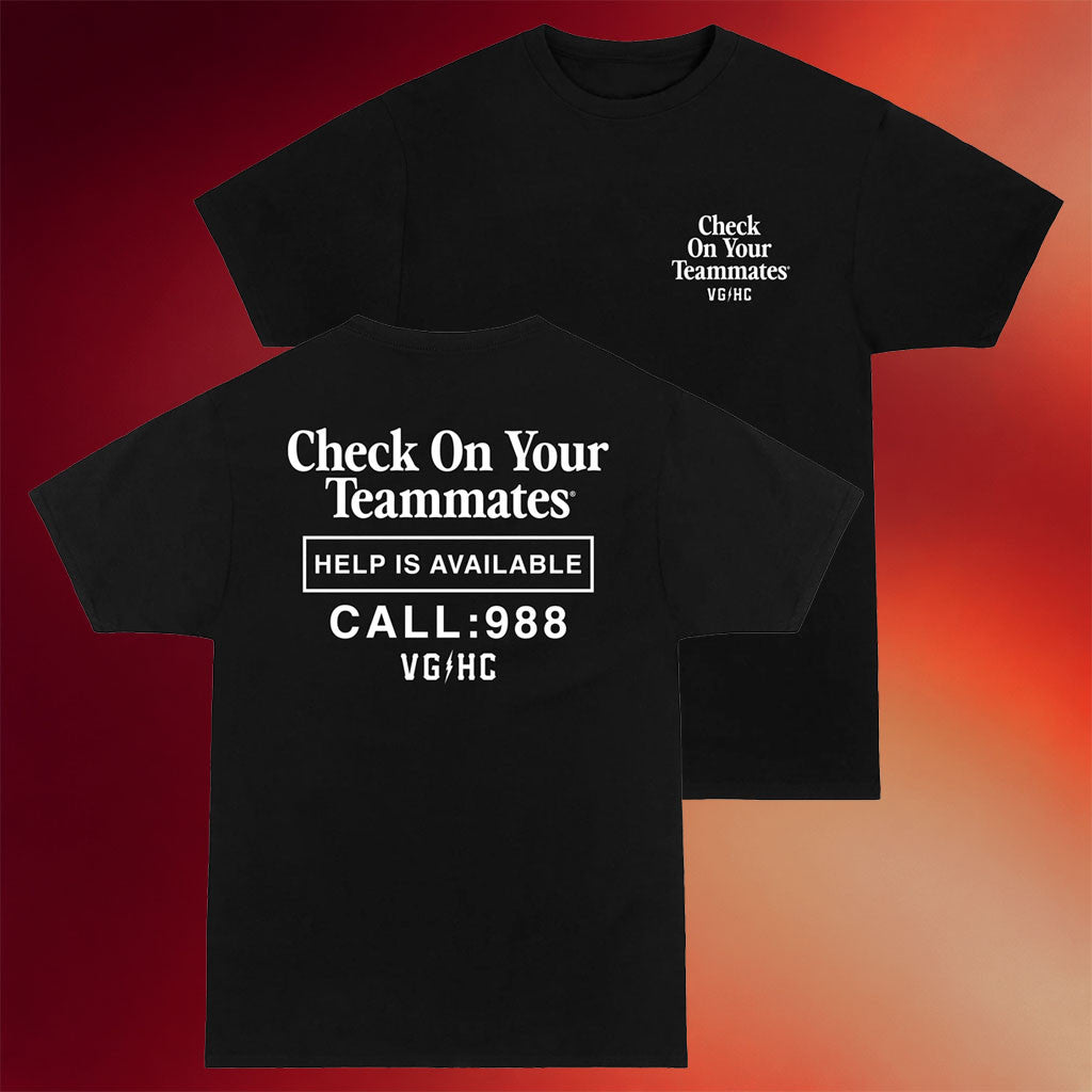 Violent Gentlemen Merch 2026 Check On Your Teammates T-Shirt VG HC Shirt Gift For Friends - Merchluma