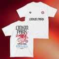 Linkin Park Merch 2026 LP X FC Bayern Munchen White Shirt From Zero World Tour Merch 2026 - Merchluma