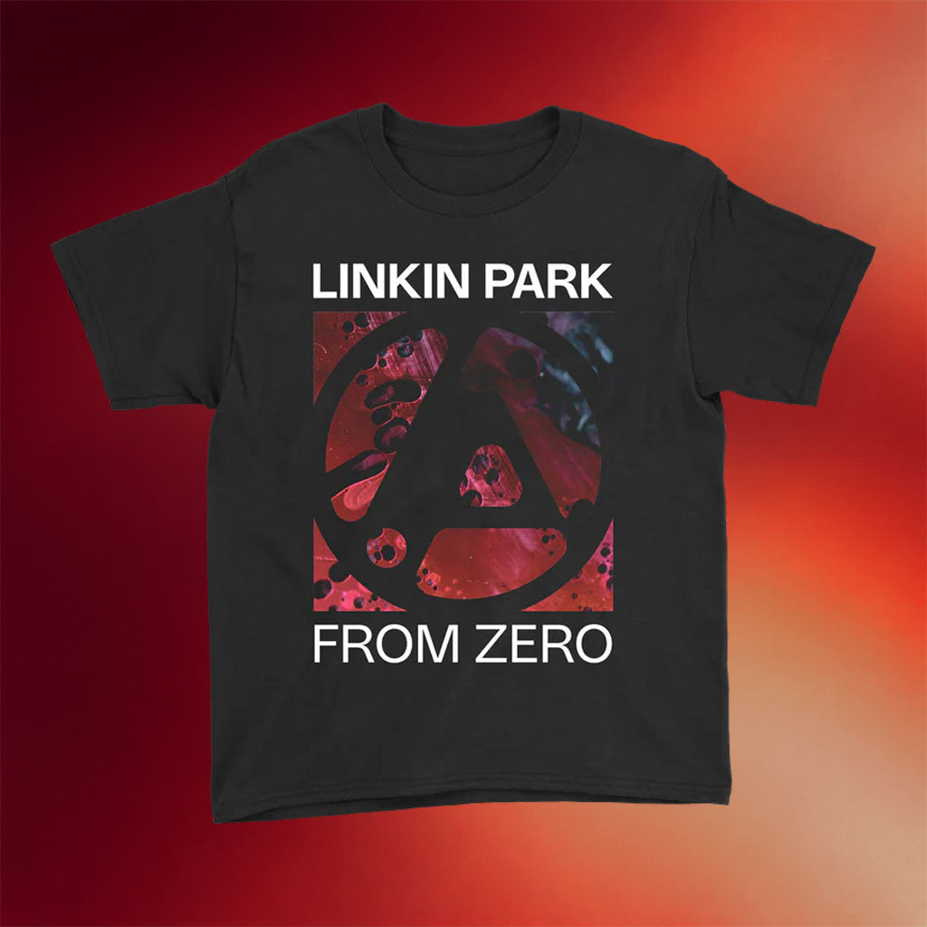 Linkin Park Merch 2026 From Zero Texture Black T-Shirt Music Fan Shirt Gift For Brothers - Merchluma