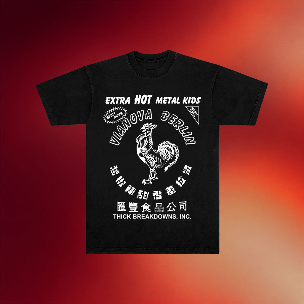 Vianova Merch 2026 Viaracha T-Shirt Black Music Lover Gift Ideas For Him - Merchluma