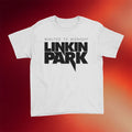 Linkin Park Merch 2026 Minutes To Midnight Logo White T-Shirt Cool Gifts For Rock Lovers - Merchluma