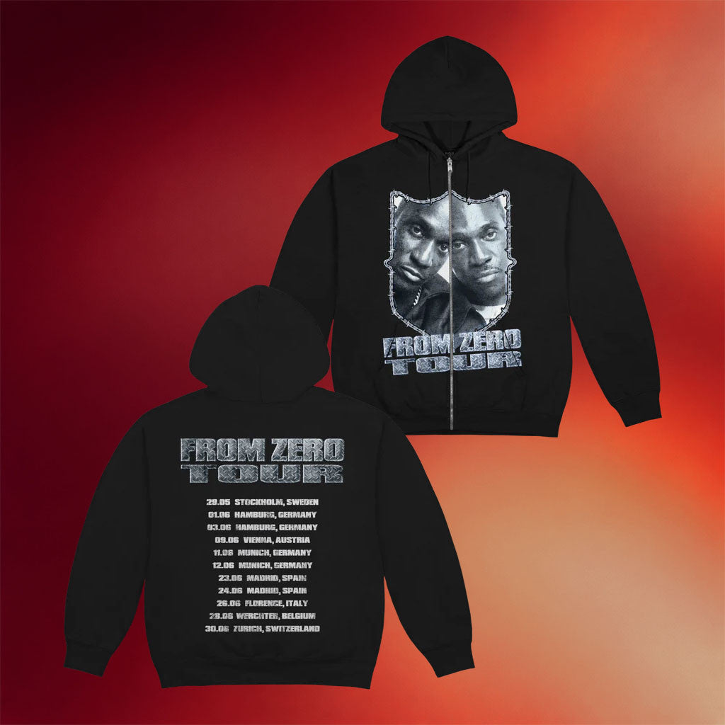 Clipse Merch 2026 From Zero Tour Zip Hoodie Clipse Tour Merch Gift For Hip Hop Lovers - Merchluma