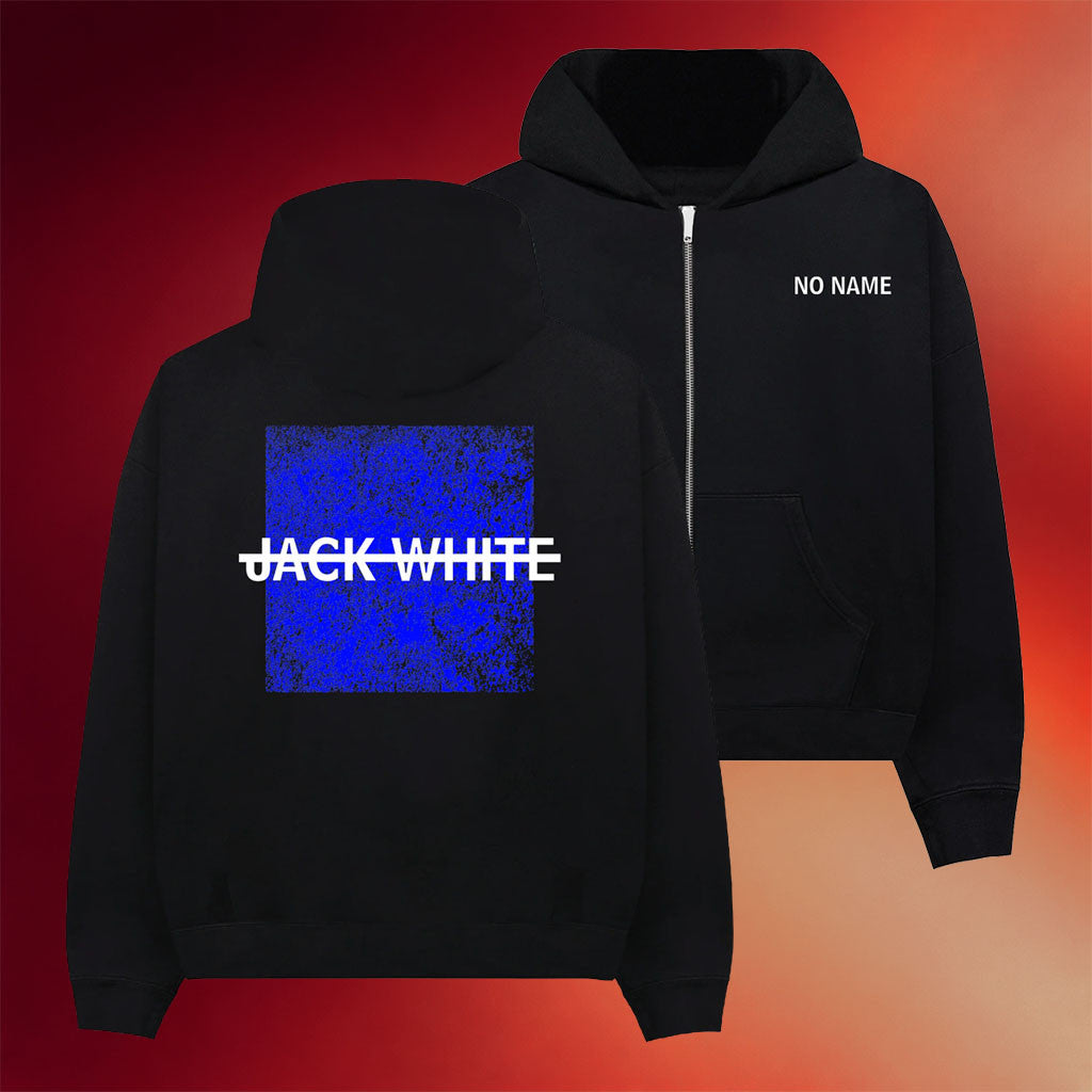 Jack White Merch 2026 No Name Cover Zip Hoodie Best Gifts For Music Lovers - Merchluma