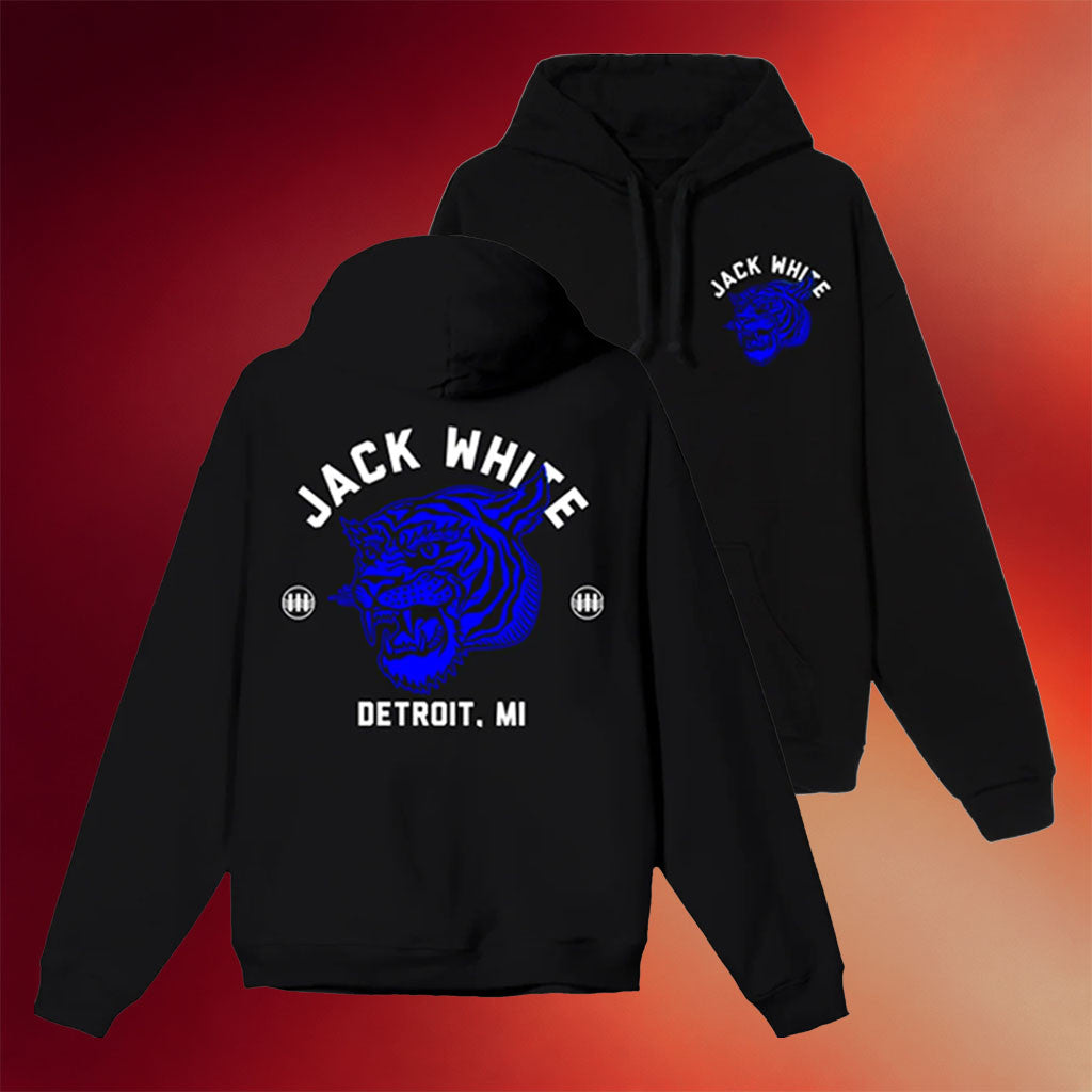 Jack White Merch 2026 Tiger Hoodie Jack White Tour Merch Gift For Music Lovers - Merchluma