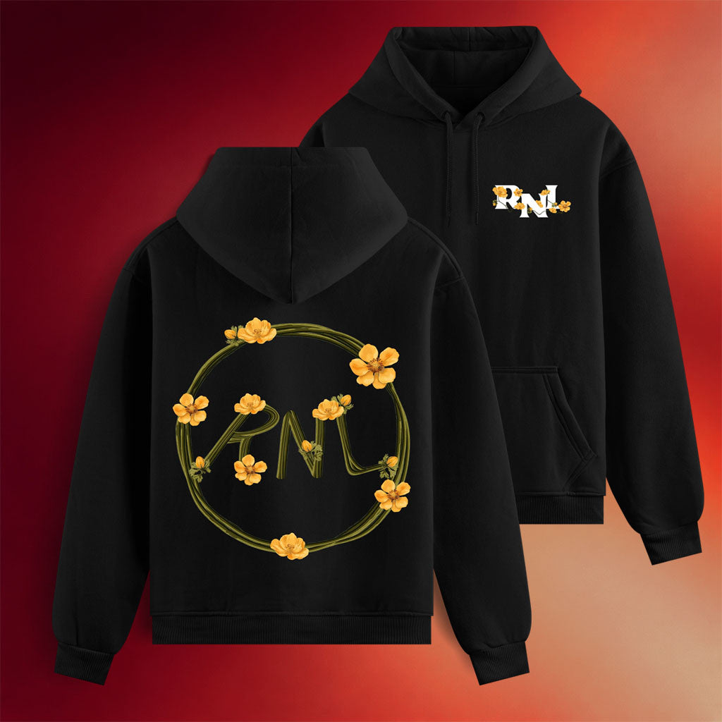 Rich And Lonely Merch 2026 Wildflower Hoodie Black RNL Hoodie Gift For Besties - Merchluma
