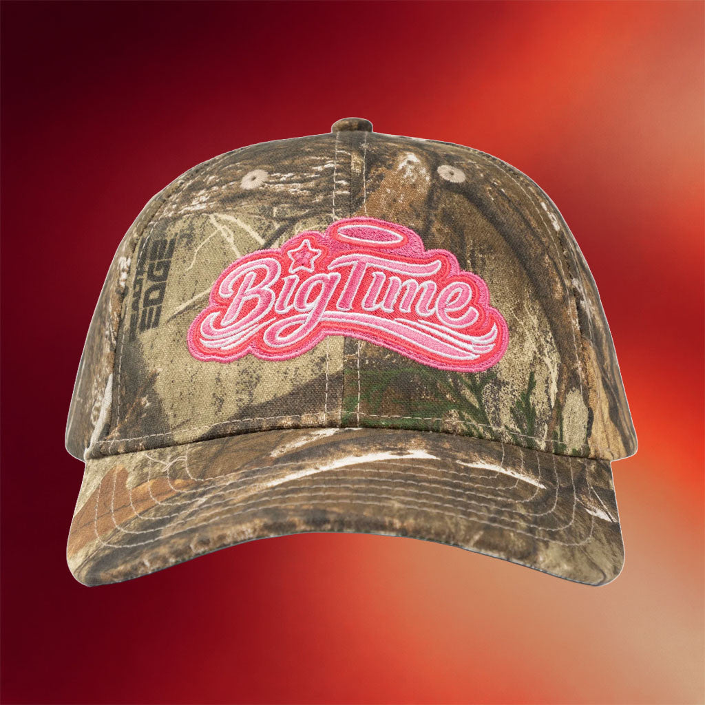 BigTime Merch 2026 Angel Camo Hat Embroidered BigTime Hat Gifts Ideas For Dad - Merchluma