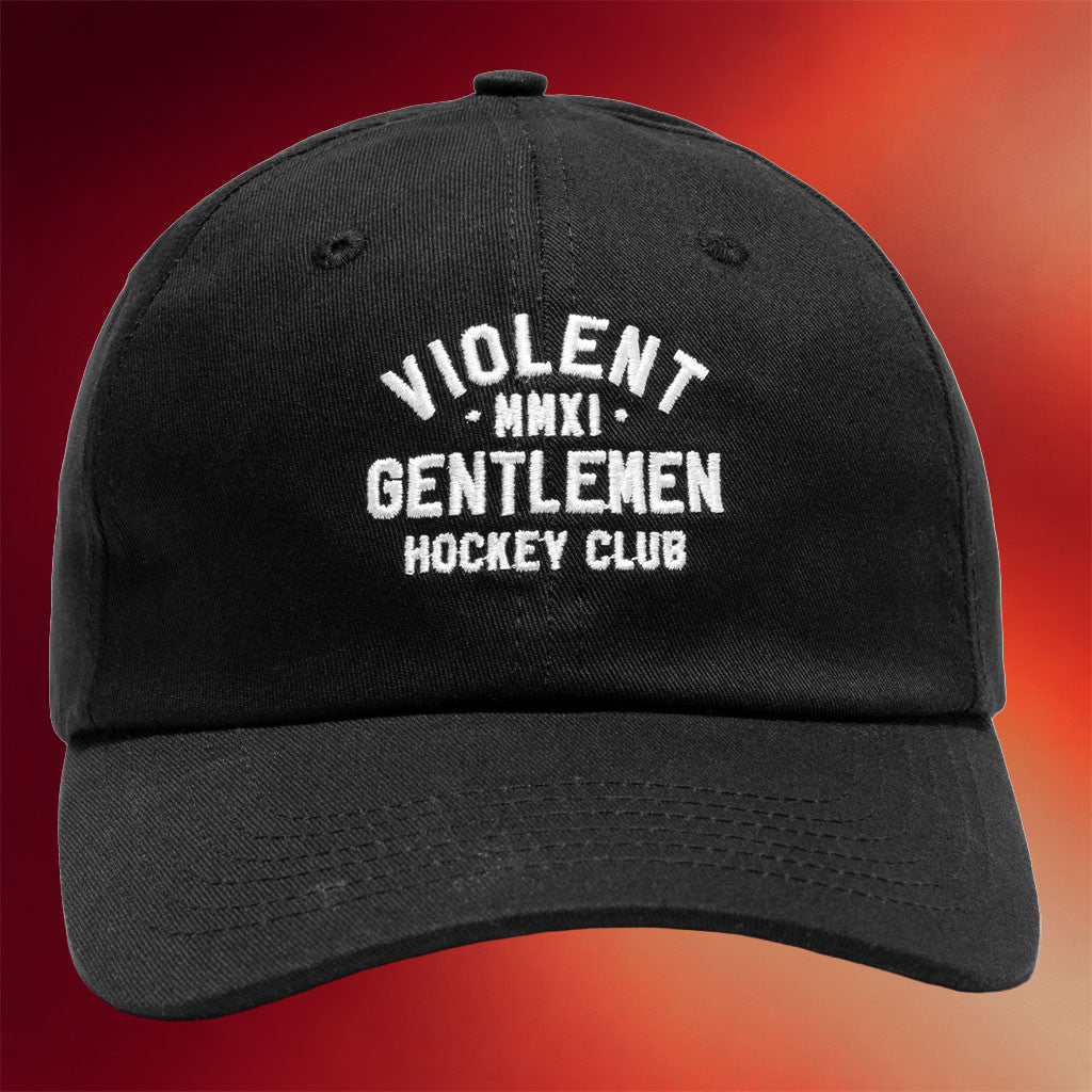 Violent Gentlemen Merch 2026 Violent Gentlemen Hockey Club Hat Embroidered Gift For Fans - Merchluma