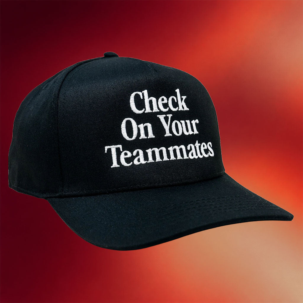 Violent Gentlemen Merch 2026 Check On Your Teammates Embroidered Hat Gifts For Brothers - Merchluma
