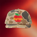 BigTime Merch 2026 Apple Camo Snapback Hat Embroidered BigTime Hat Gifts For Husband - Merchluma
