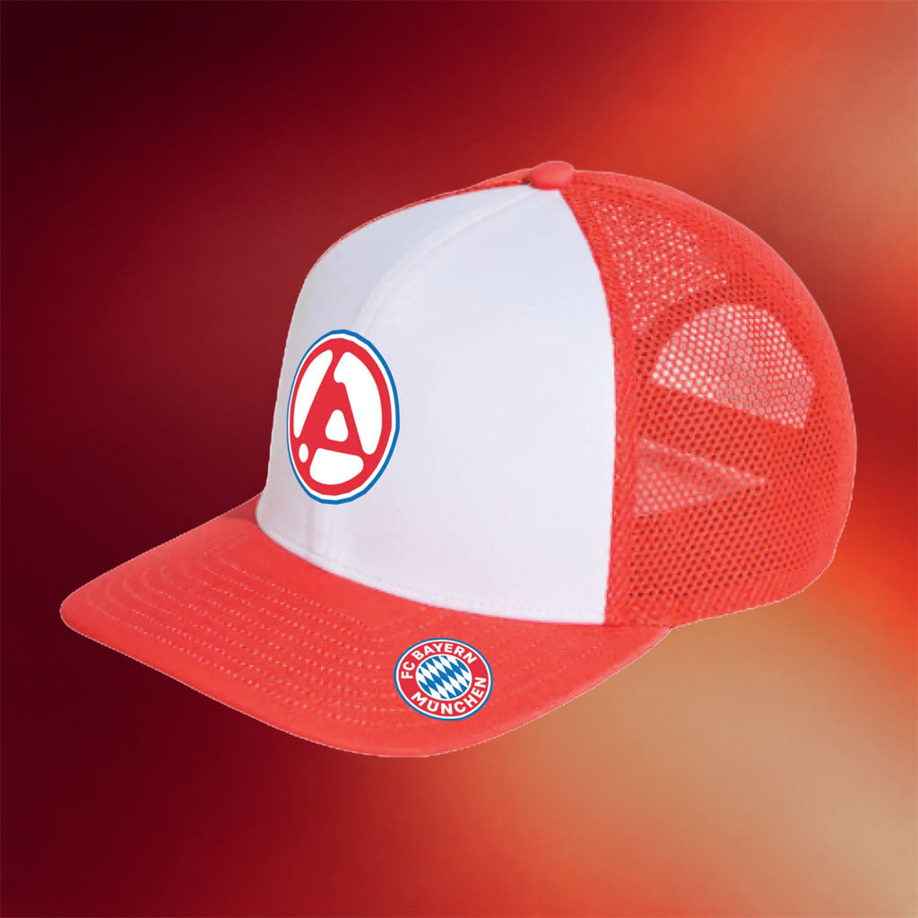 Linkin Park Merch 2026 LP X FC Bayern Munchen Trucker Hat From Zero World Tour Merch Gift Ideas - Merchluma