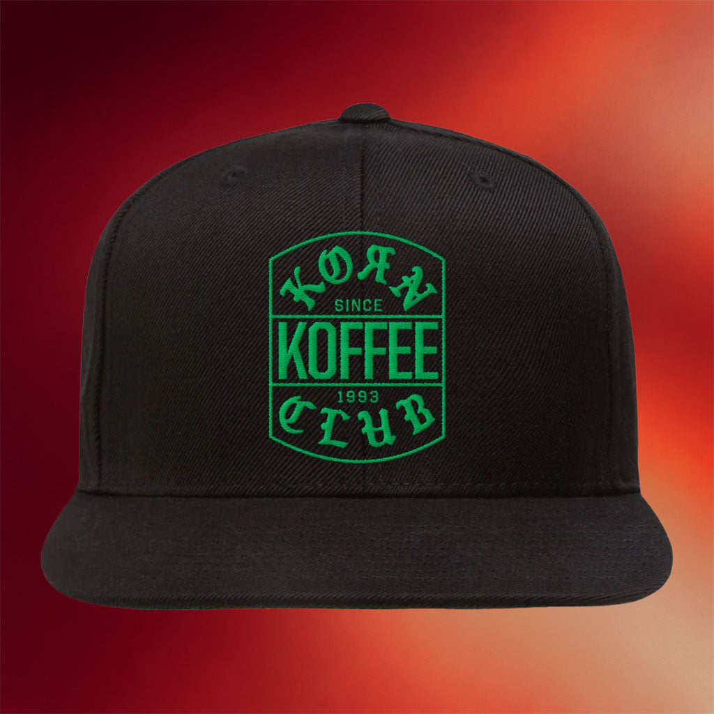 Korn Merch 2026 Koffee Club Snapback Hat Embroidered Unique Gift For Band Fans - Merchluma