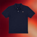 Fuentes Merch 2026 Crest Polo Shirt Navy Nick Fuentes Merch Present For Dad - Merchluma