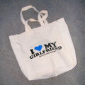 Hannah Bahng Merch 2026 I Love My Girlfriend Tote Bag Gifts For My Her - Merchluma