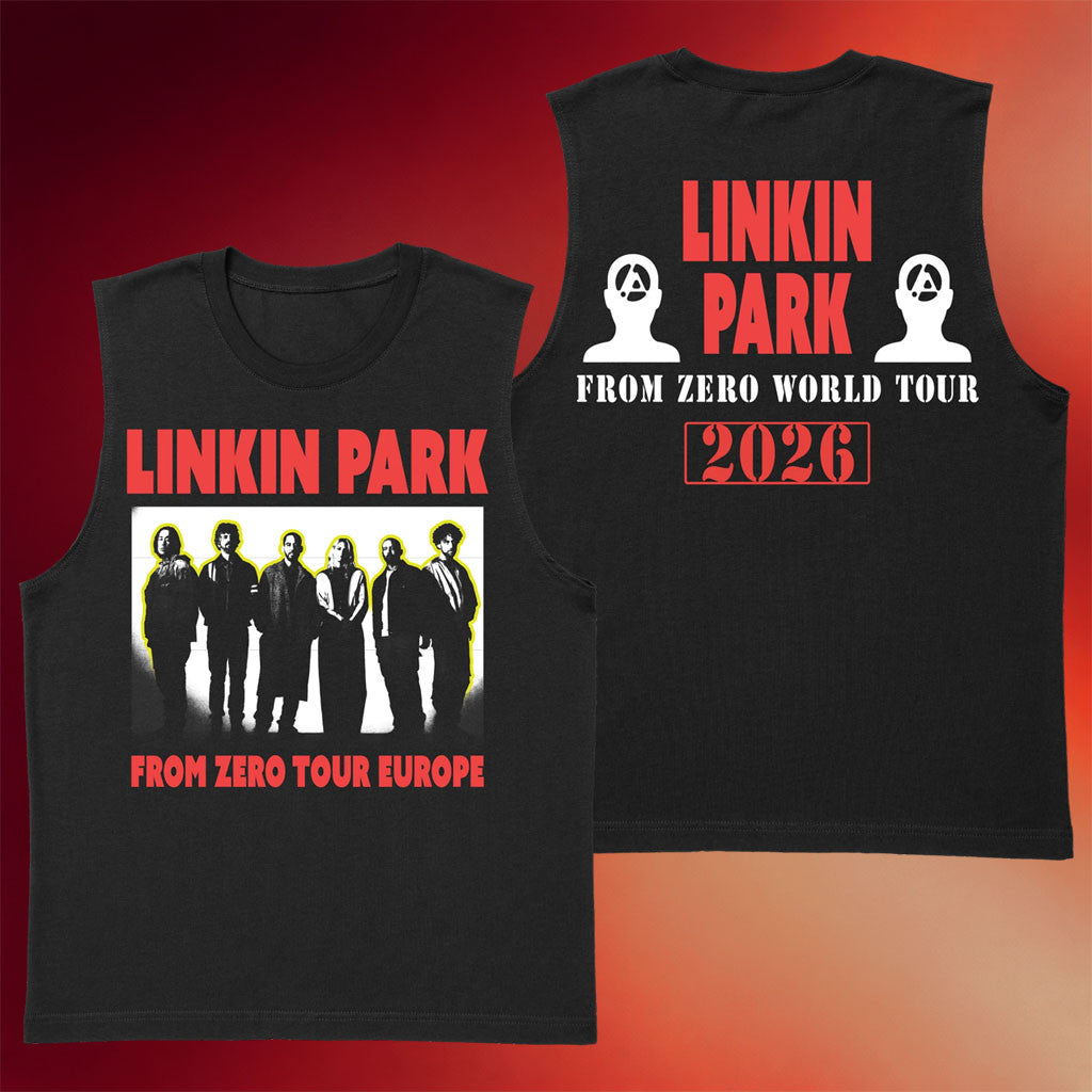 Linkin Park Merch 2026 From Zero World Tour Tank Top Best Gift For Rock Band Fans - Merchluma