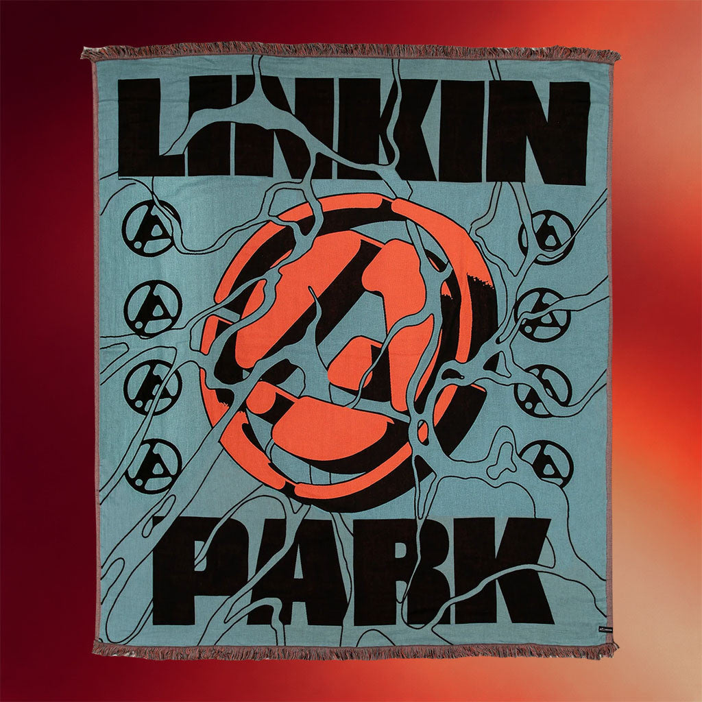 Linkin Park Merch 2026 LP Slowtide Driftweave Turkish Blanket Gifts For Rock Music Lovers - Merchluma