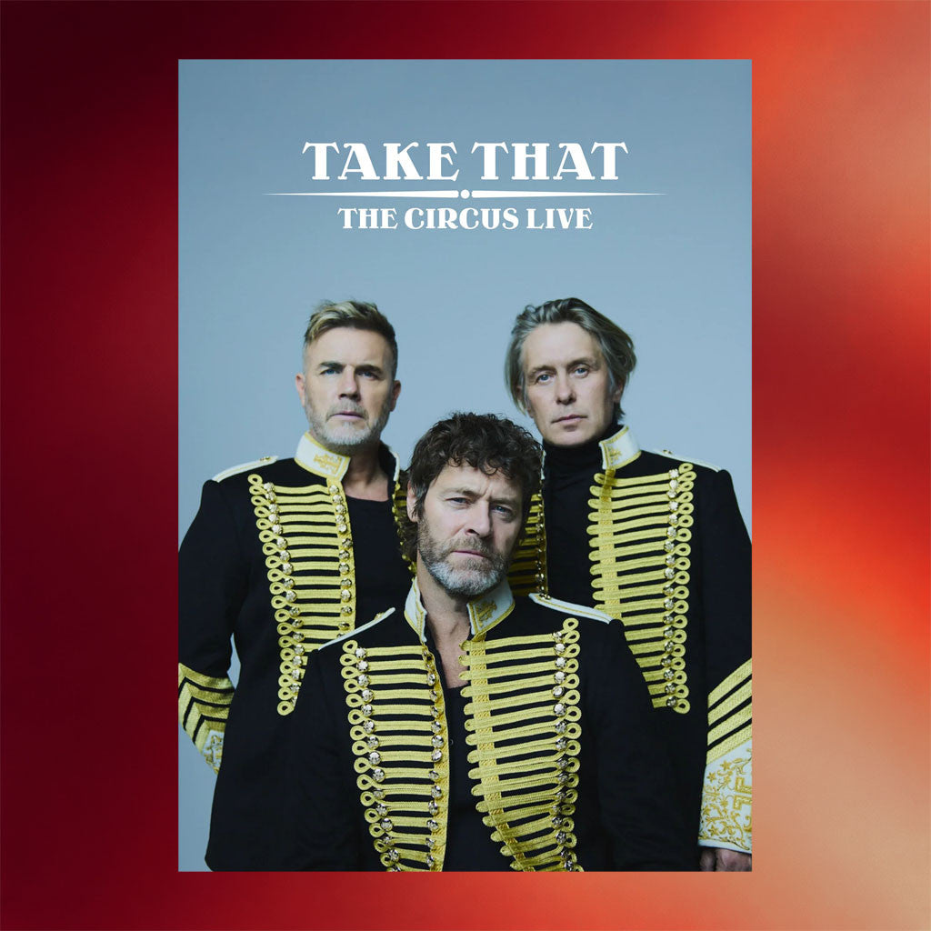 Take That Merch 2026 The Circus Live Tour Programme Poster Best Gift For Pop Music Fans - Merchluma