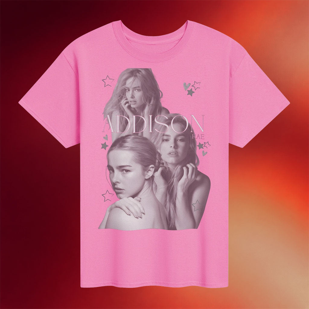 Addison Rae Merch 2026 Addison Rae Artwork T-Shirt Presents For Music Lovers - Merchluma