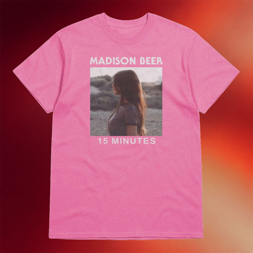 Madison Beer Merch 2026 Madison Beer 15 Minutes T-Shirt Gifts For Music Lovers - Merchluma