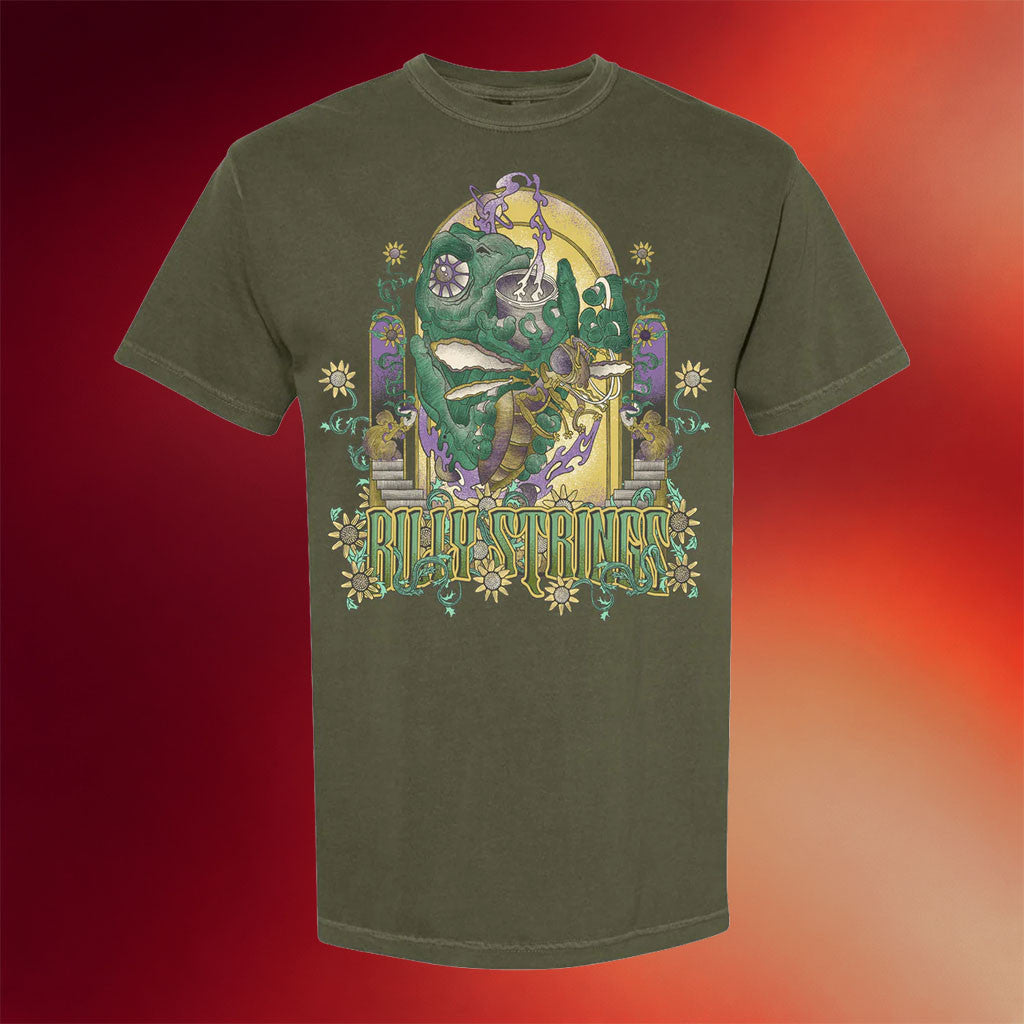 Billy Strings Merch 2026 Cicada Rider T-Shirt Cool Gifts For Music Lovers - Merchluma