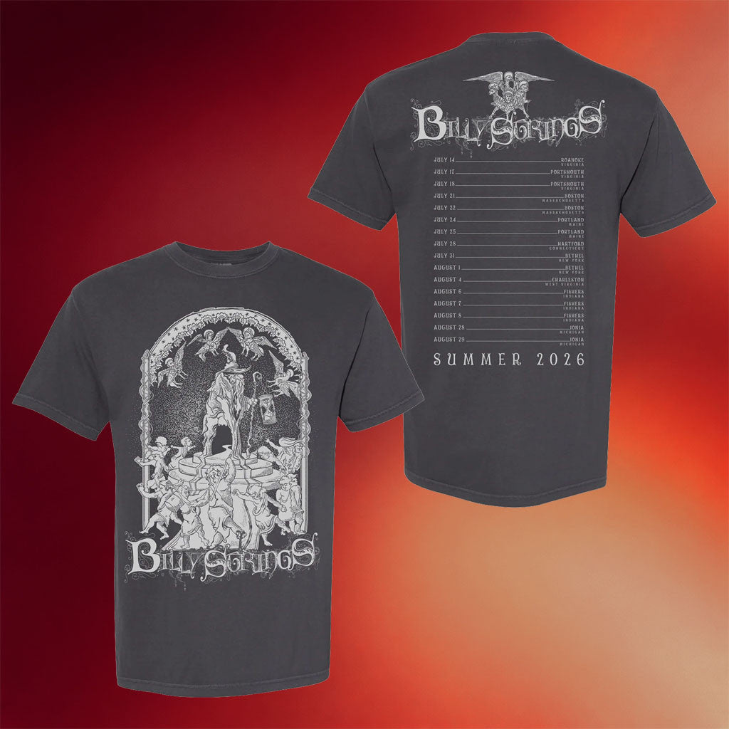 Billy Strings Merch 2026 Father Time T-Shirt Billy Strings Summer Tour Merch Gift For Music Fan - Merchluma