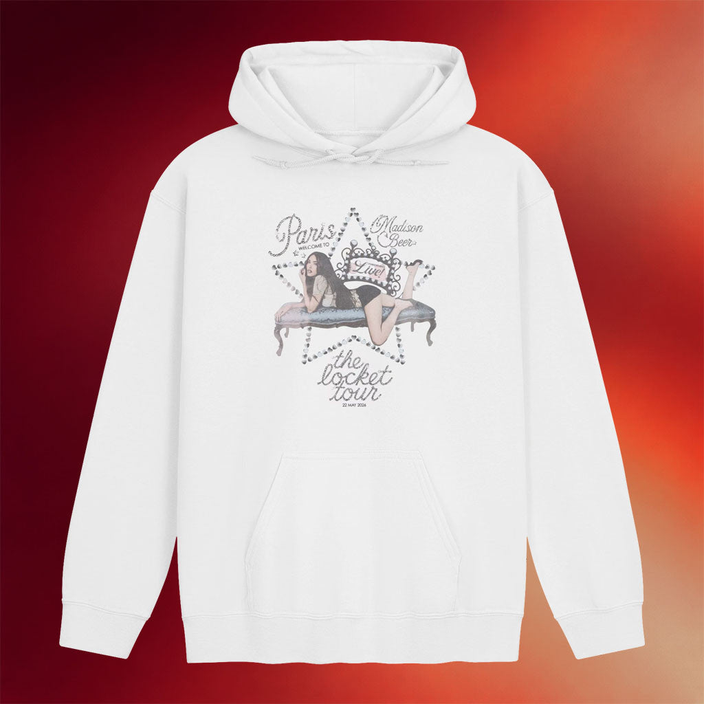 Madison Beer Merch 2026 Madison Beer The Locket Tour New York Hoodie Madison Beer Tour Merch - Merchluma