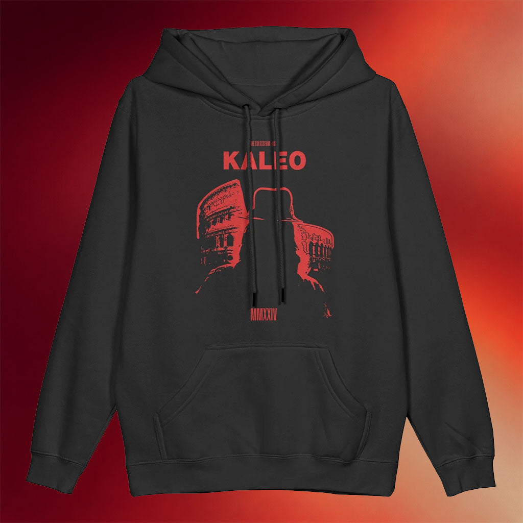 Kaleo Merch 2026 The Colosseum Rome Black Hoodie Presents For Rock Lovers - Merchluma