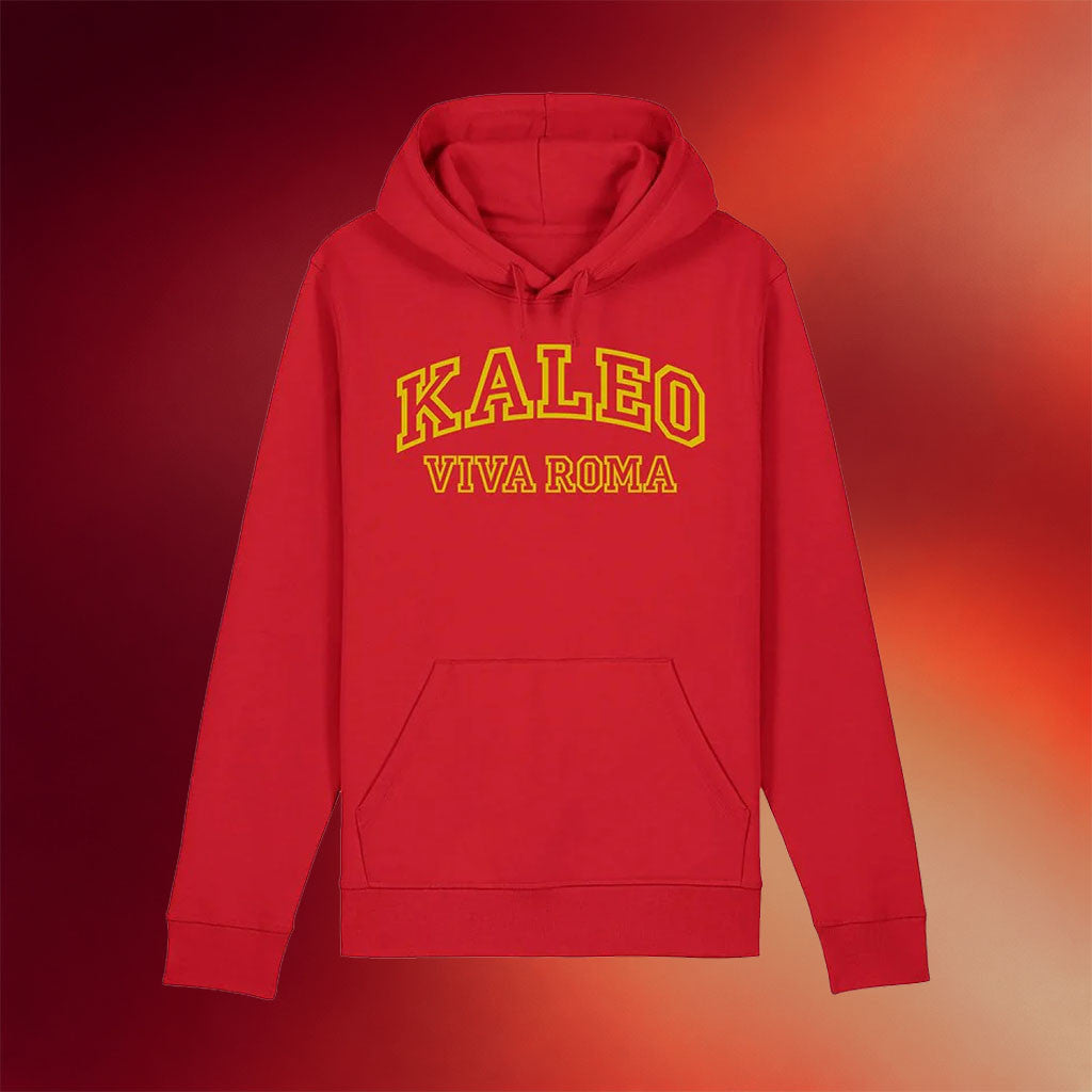 Kaleo Merch 2026 Viva Roma Red Hoodie Kaleo Hoodie Gifts For A Rock Music Lover - Merchluma