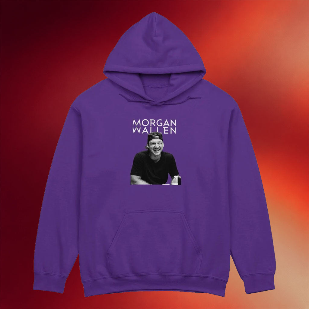Morgan Wallen Merch 2026 Morgan Wallen Portrait Hoodie Present For Country Music Fans - Merchluma