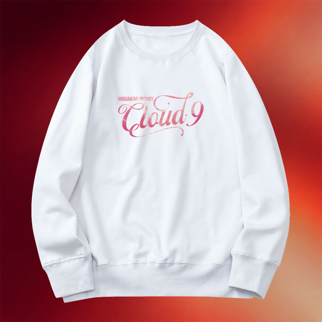 Megan Moroney Merch 2026 White Cloud 9 Sweatshirt Megan Moroney Cloud 9 Tour Merch Fan Gifts - Merchluma