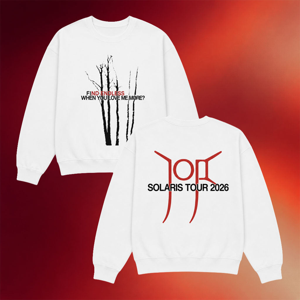 Joji Merch 2026 Love You Less Sweatshirt Joji Solaris Tour Merch Best Gift For Fans - Merchluma