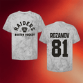 Heated Rivalry Merch 2026 Raiders Boston Hockey T-Shirt Team Rozanov Shirt Gifts For Fans - Merchluma