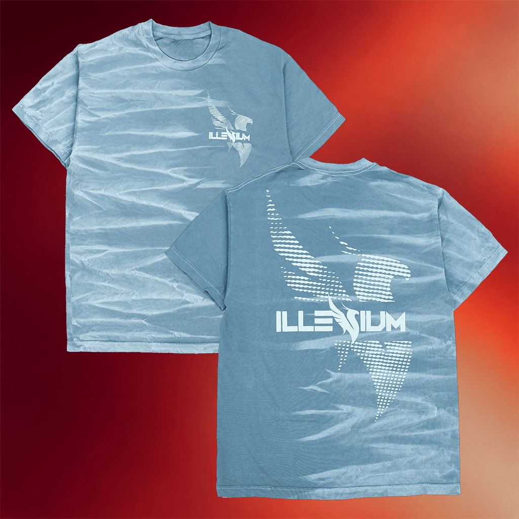 Illenium Merch Festival Tie Dye T-Shirt Illenium Shirt Gift Ideas For Boyfriend - Merchluma