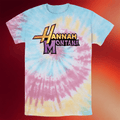 Hannah Montana Merch 2026 D Channel Hannah Montana Glam Logo Tie Dye T-Shirt Gift Ideas For Her - Merchluma