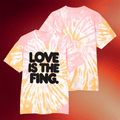 Idles Merch 2026 Love Is The Fing Tie Dye T-Shirt Idles Shirts Gifts For Wife - Merchluma