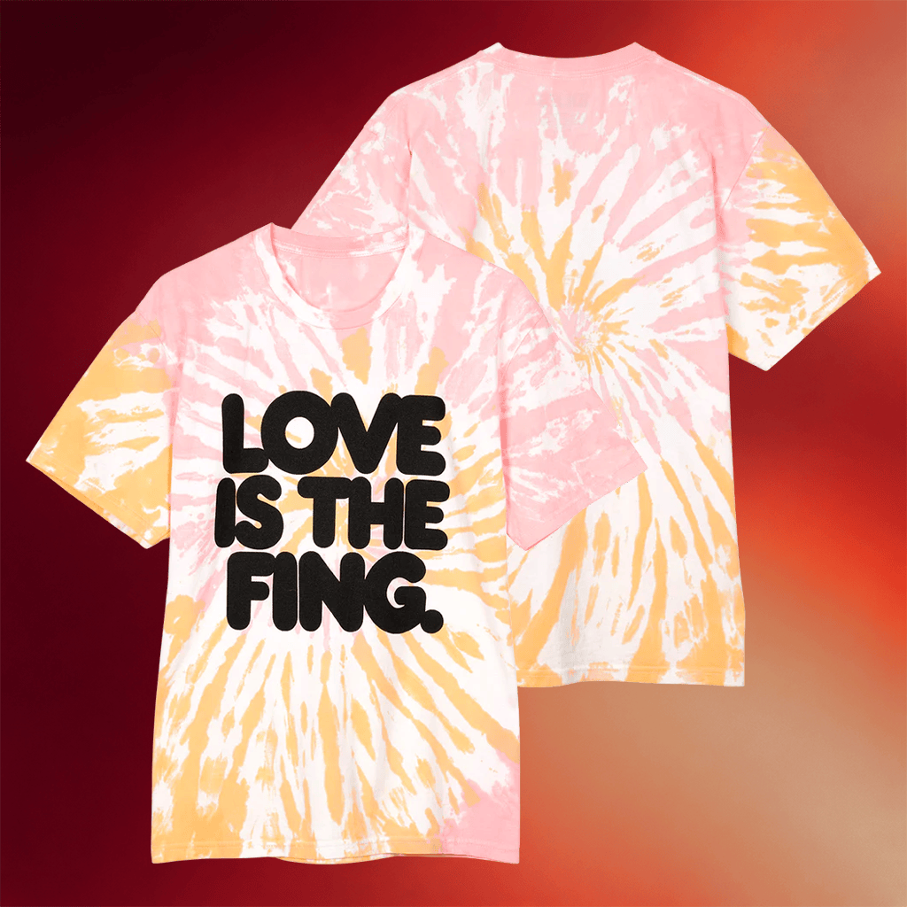 Idles Merch 2026 Love Is The Fing Tie Dye T-Shirt Idles Shirts Gifts For Wife - Merchluma