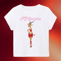 Gazelle Rhinestone T-Shirt For Women Zootopia Shirt Birthday Gift For Daughter - Merchluma