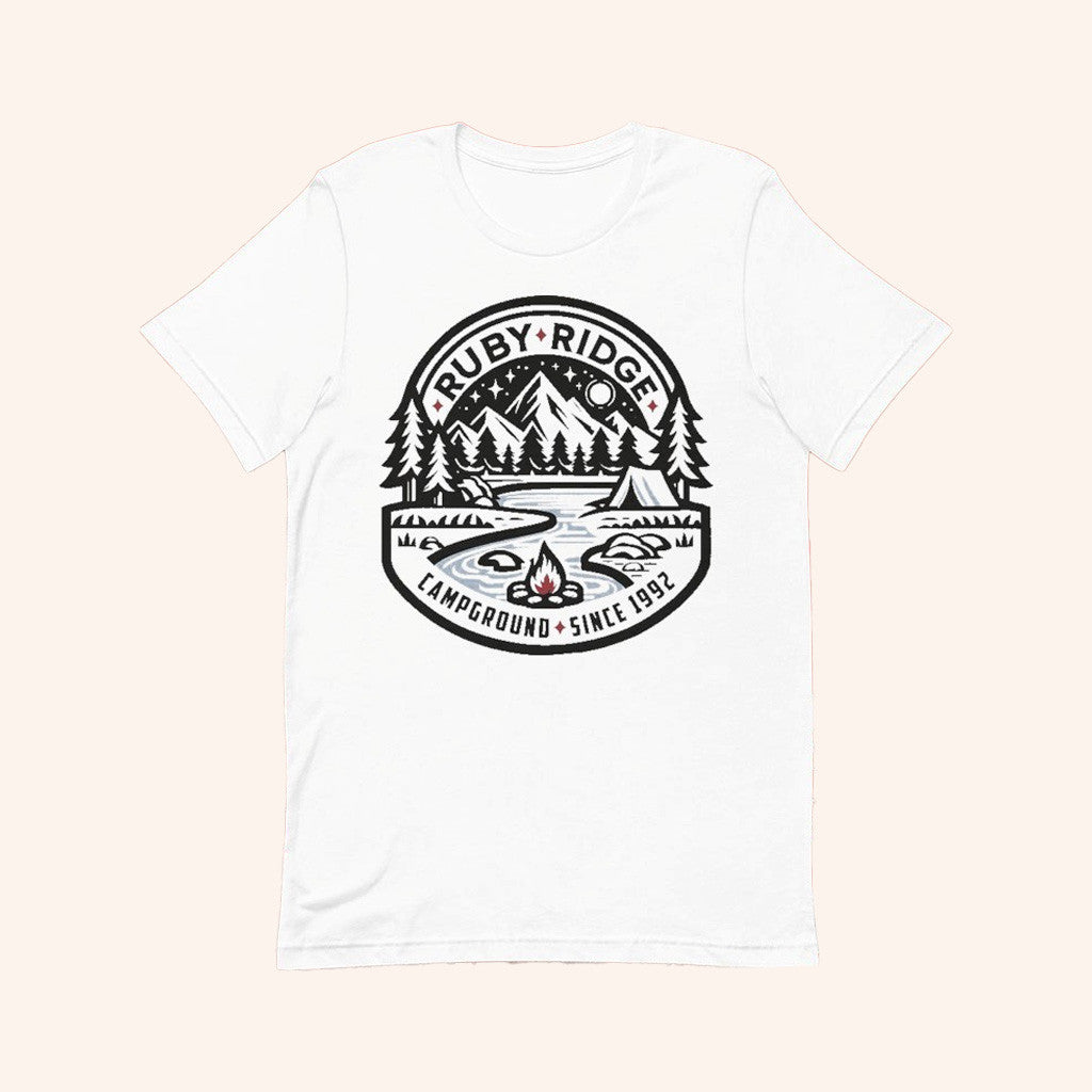 Ruby Ridge Campground Since 1992 T-shirt Gift Ideas For Friends - Merchluma