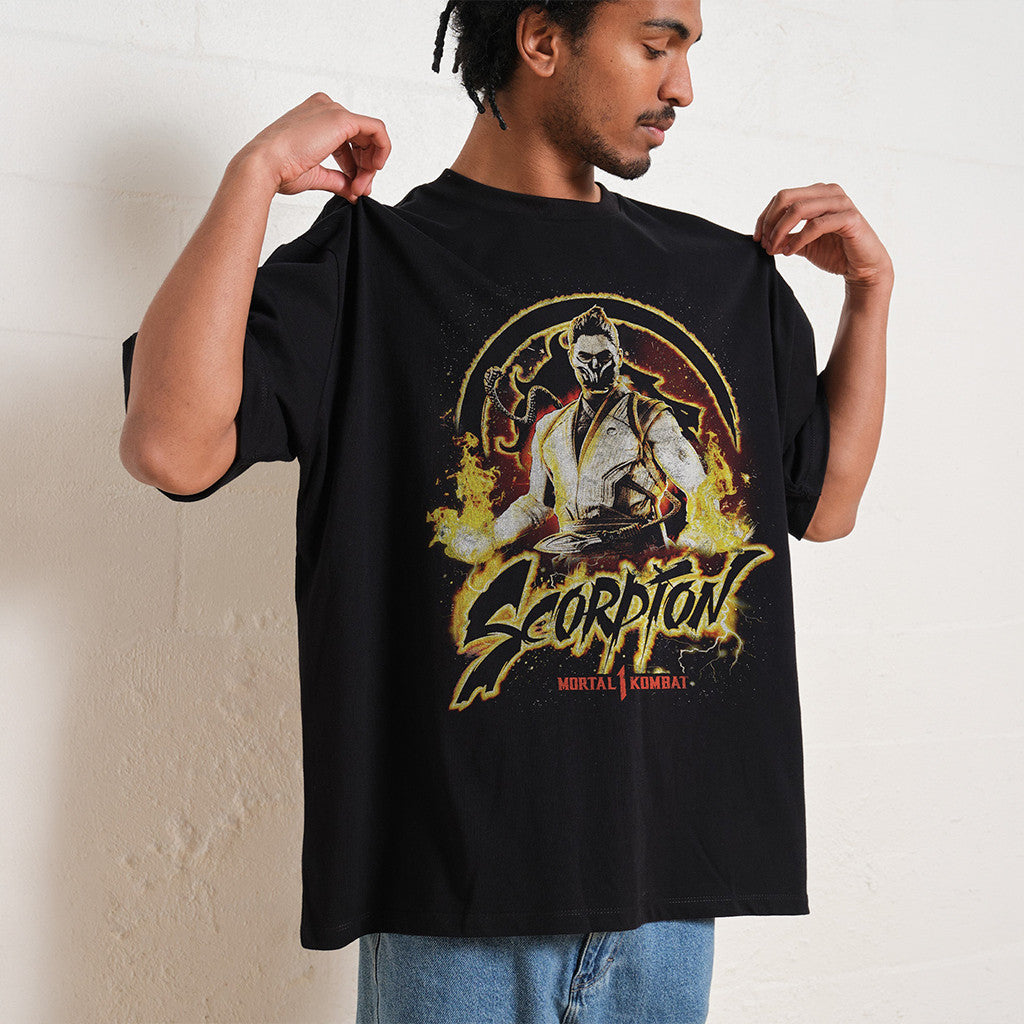 Mortal Kombat Merch 2026 Scorpion T-Shirt Birthday Gifts For Game Lovers - Merchluma
