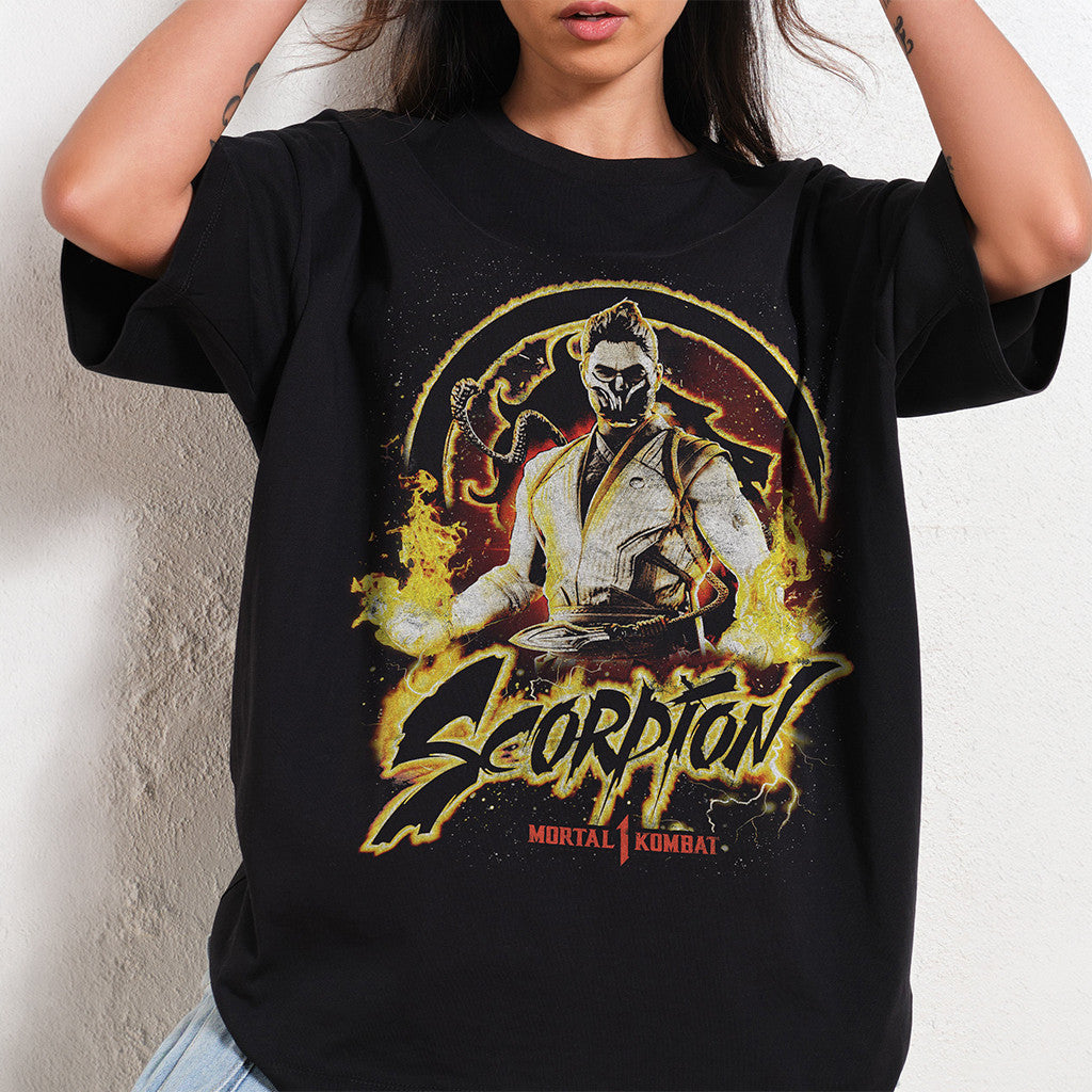 Mortal Kombat Merch 2026 Scorpion T-Shirt Birthday Gifts For Game Lovers - Merchluma