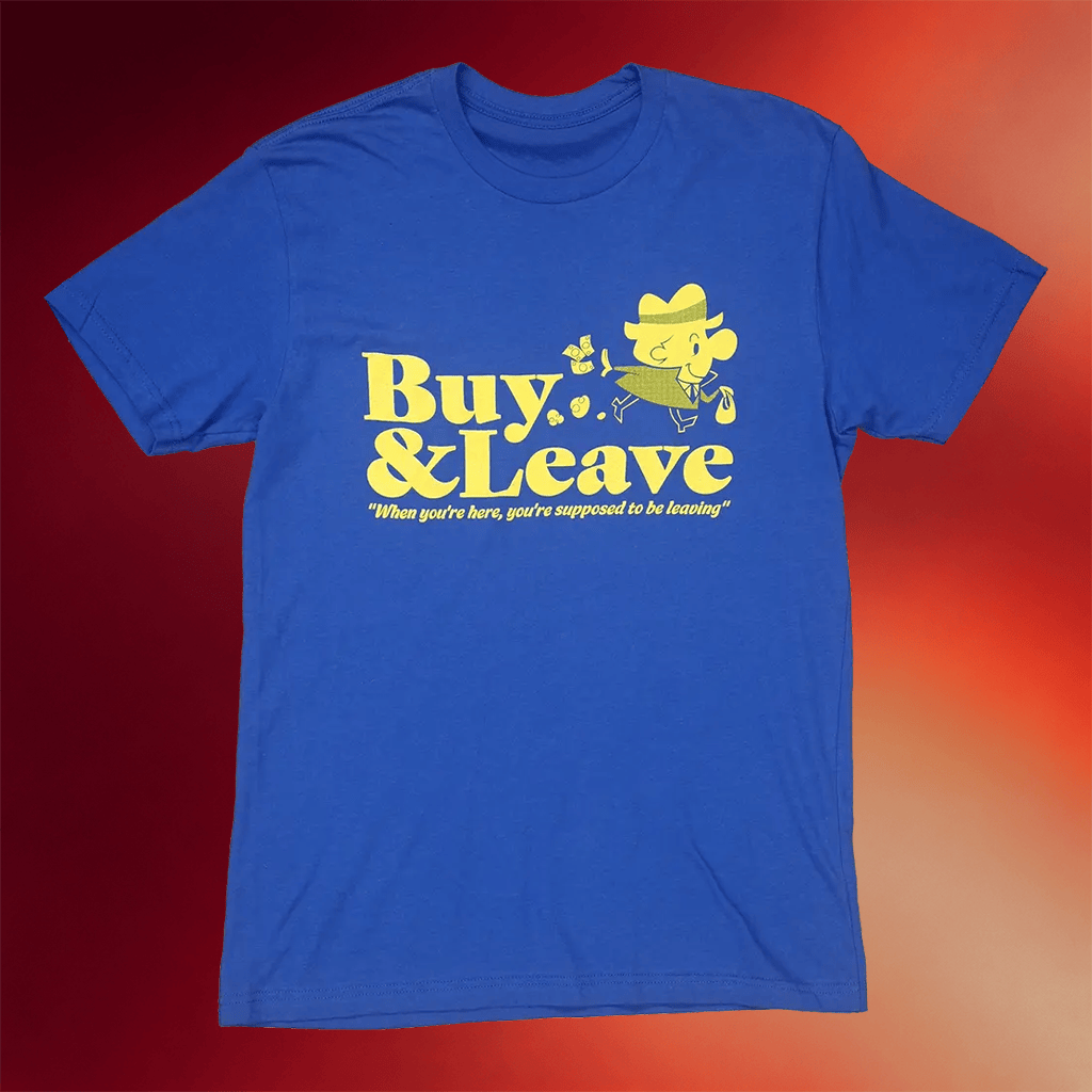 Game Grumps Merch Buy And Leave T-Shirt Great Gifts For Friends - Merchluma