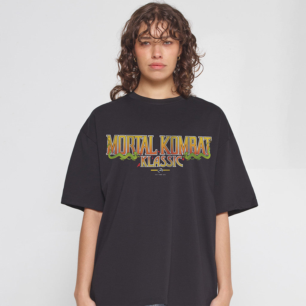Mortal Kombat Merch 2026 Mortal Kombat Klassic Logo T-Shirt Best Birthday Gifts - Merchluma