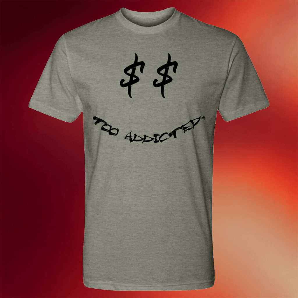 GFP Merch 2026 Too Addicted T-Shirt Gabe Farrell Productions Merch Gifts Ideas For Boyfriend - Merchluma
